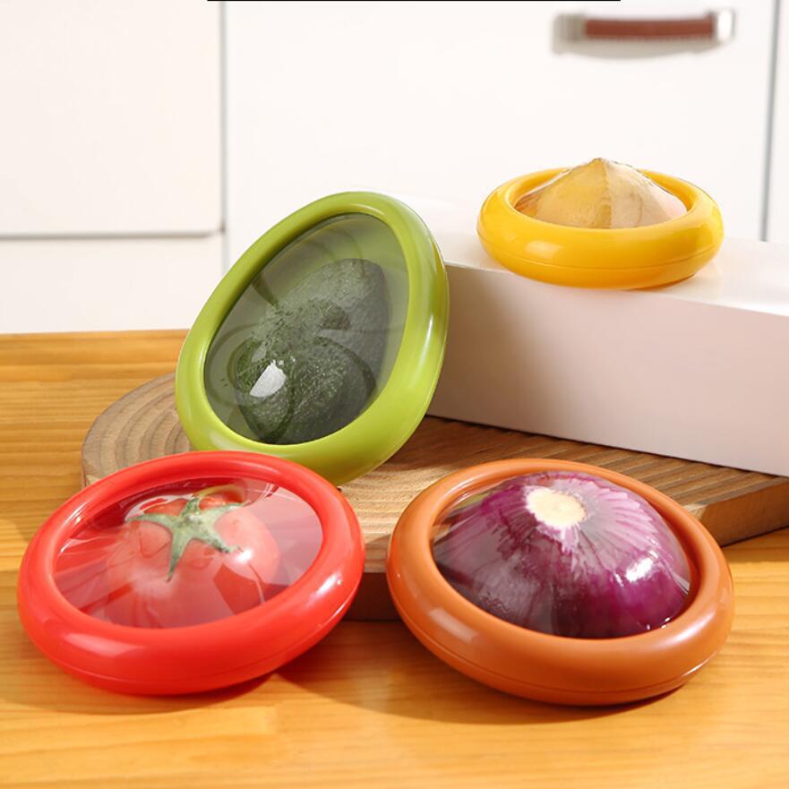 Food Storage System - Silicone Fruit and Vegetable Fresh-keeping Box,