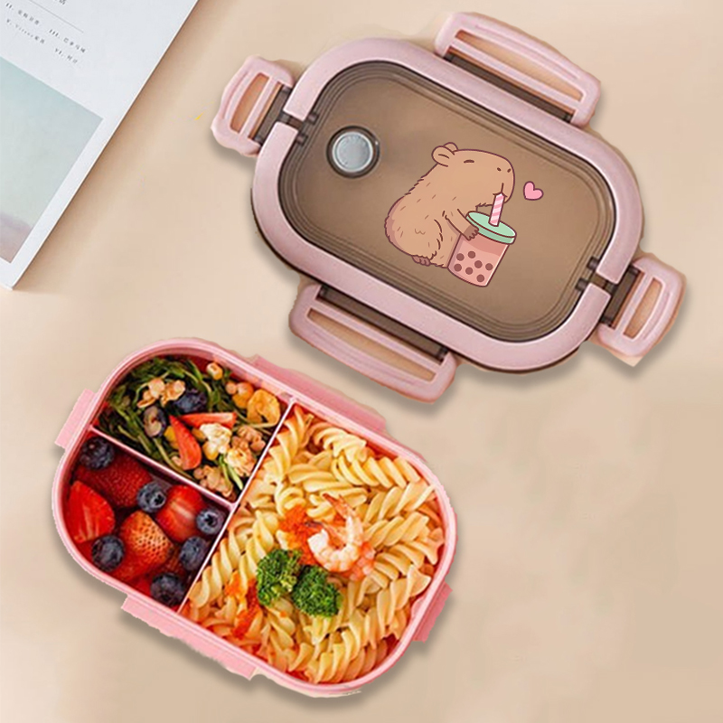 Food Storage System - Capybara Bento Lunch Box Anime Animals