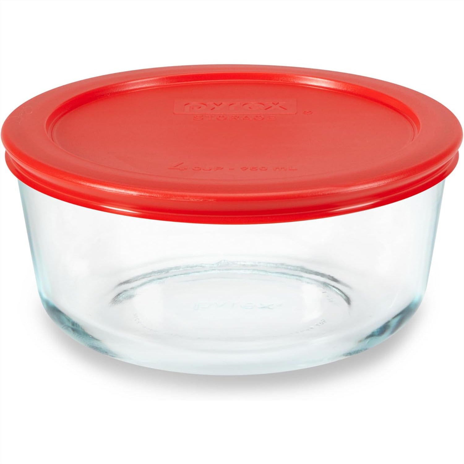 Food Storage Safe - Glass Food Storage Container 4 Cup,