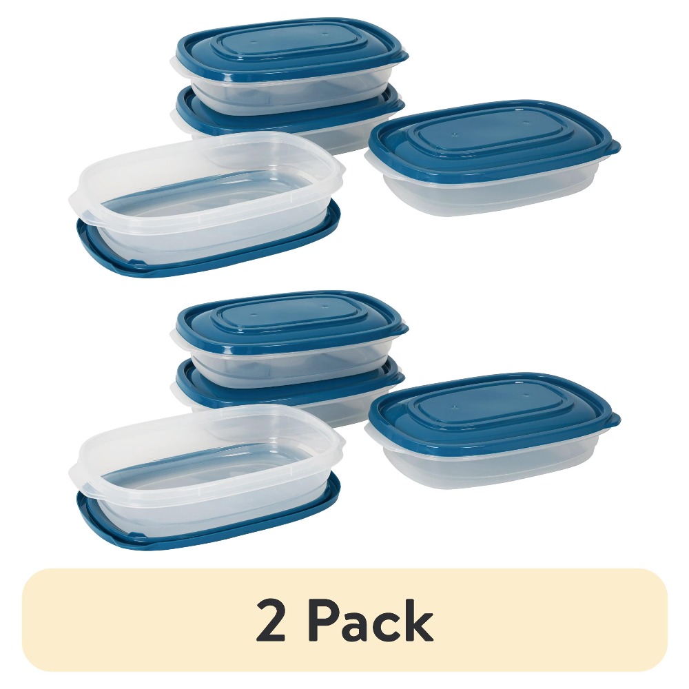 4-Pack Rectangle Plastic Food  - Food Storage Prep Containers 리뷰 및 가격