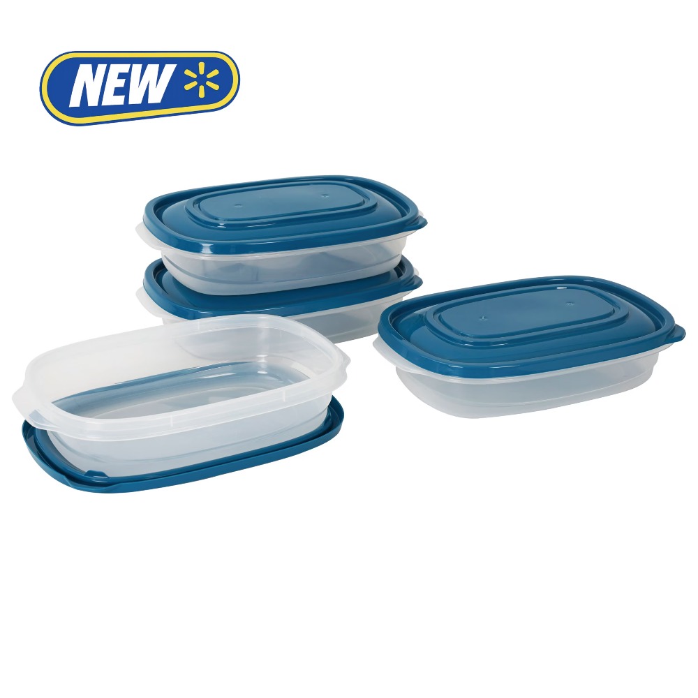 4-Pack Rectangle Plastic Food  - Food Storage Prep Containers 리뷰 및 가격