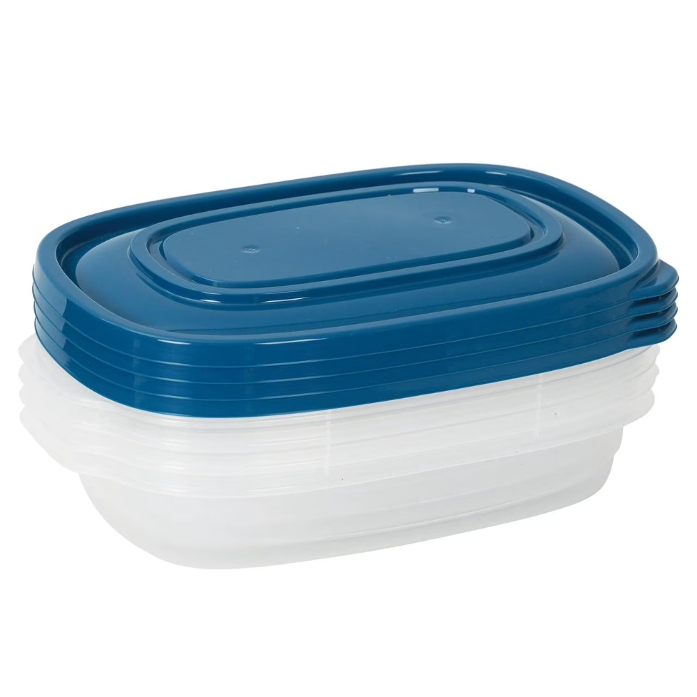 4-Pack Rectangle Plastic Food  - Food Storage Prep Containers 리뷰 및 가격