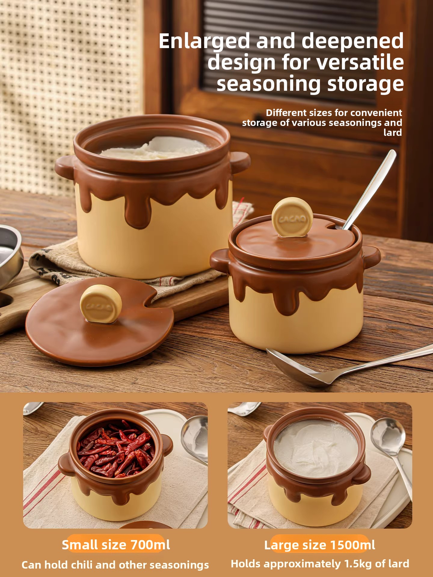 Food Grade Ceramic Pig Fat Jar - Food Storage And Temperature 리뷰 및 가격