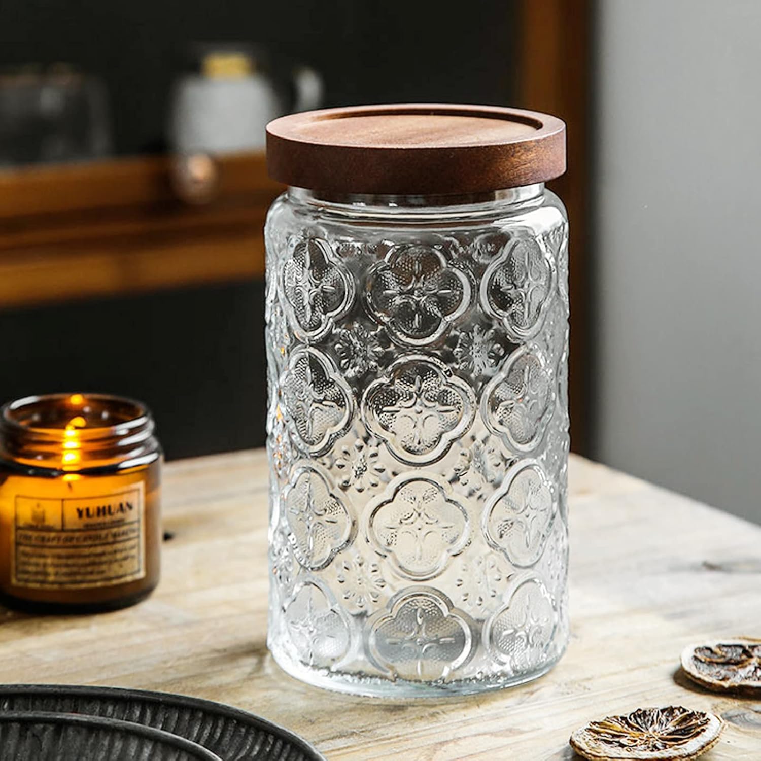 35oz/1000ml Glass Storage Jars - Food Storage Jar Glass 리뷰 및 가격