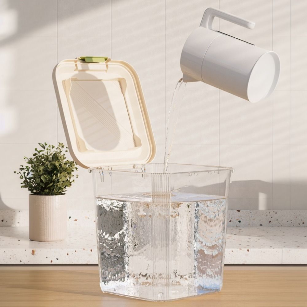 Insect Proof Rice Storage Box  - Food Storage With Wheels 리뷰 및 가격