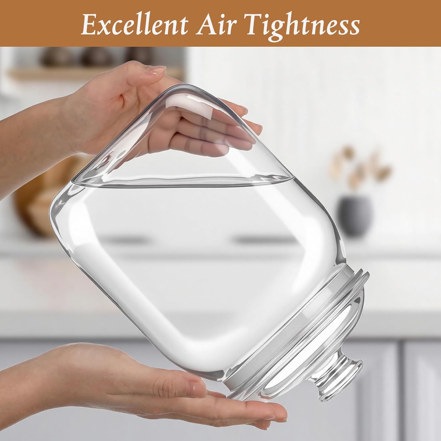 2 Pack Acrylic Cookie Candy Ja - Food Storage Jar Glass 리뷰 및 가격