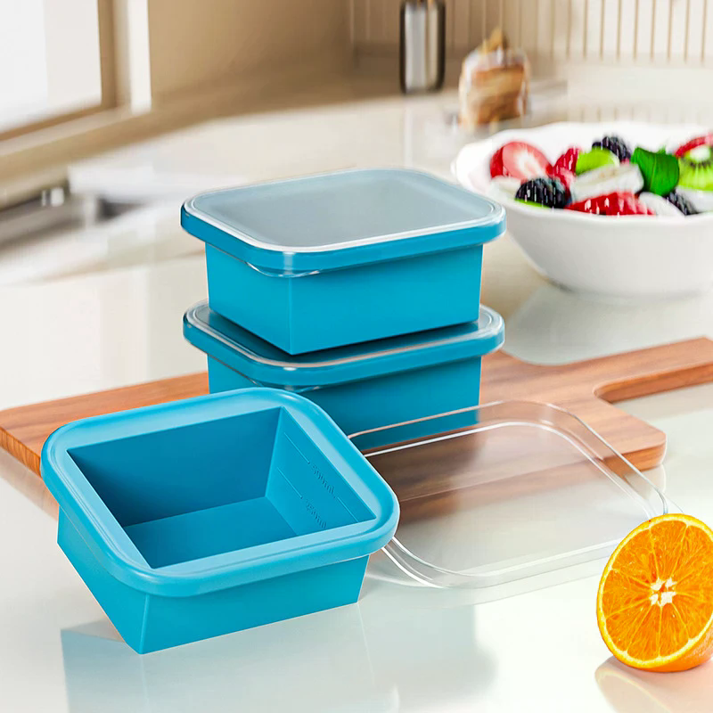 Silicone Freezing Tray With Pl - Food Storage Prep Containers 리뷰 및 가격