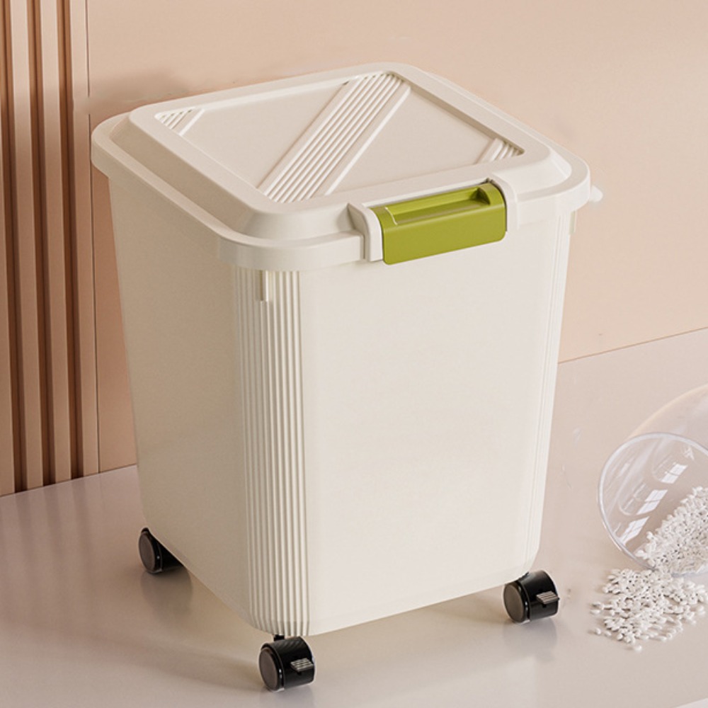 Insect Proof Rice Storage Box  - Food Storage With Wheels 리뷰 및 가격