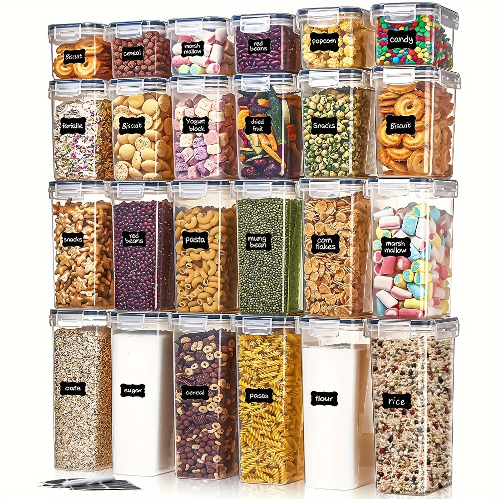 24Pcs Food Storage Containers  - Food Storage System 리뷰 및 가격