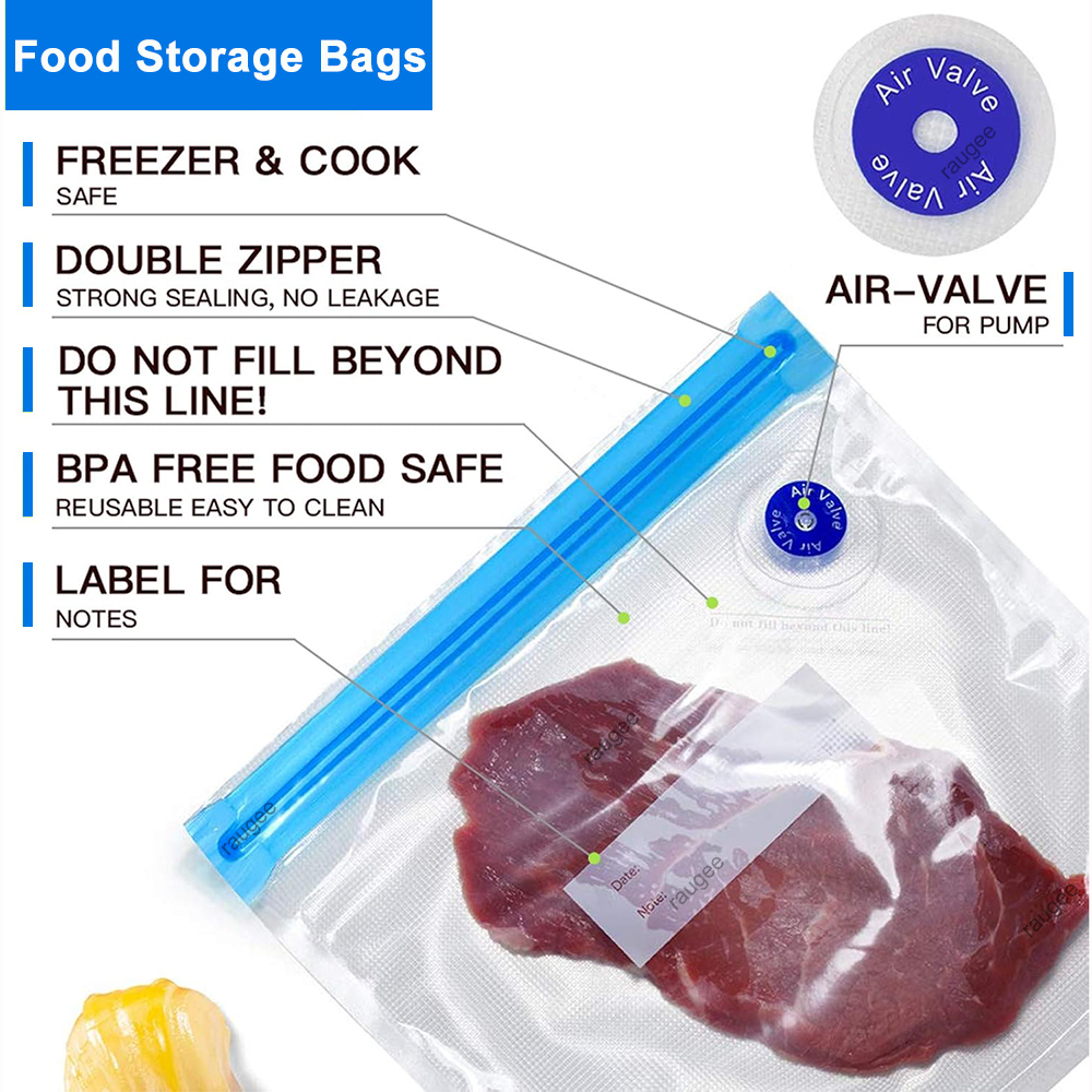 Vacuum Bags Reusable Food Vacu - Food Storage Vacuum Seal 리뷰 및 가격