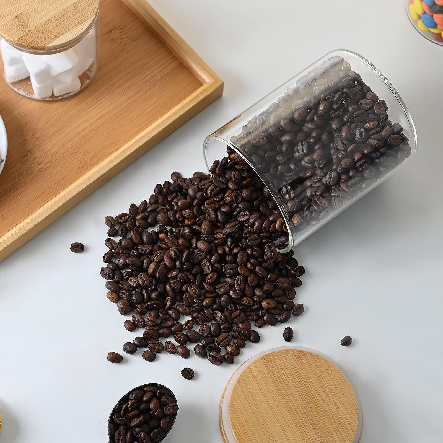 umieo Glass Food Storage Conta - Food Storage Jar Glass 리뷰 및 가격