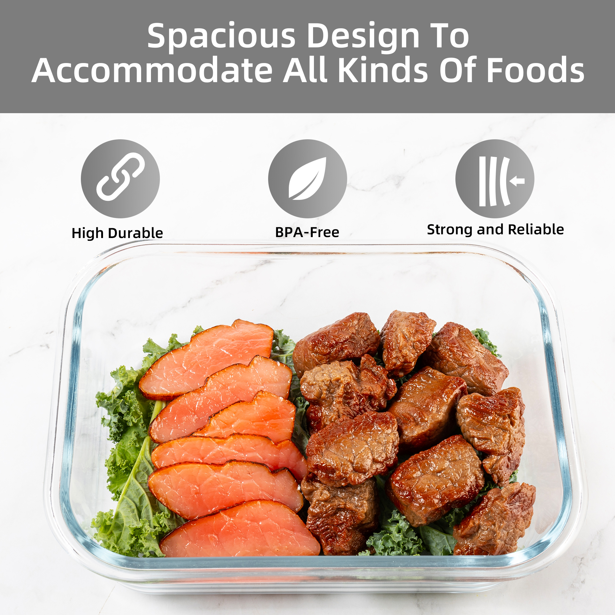 16-Piece Glass Food Storage Co - Food Storage Jar Set 리뷰 및 가격