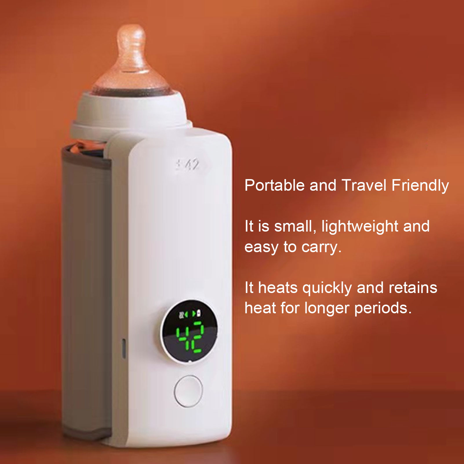 Portable Bottle Warmer Fast He - Food Storage And Temperature 리뷰 및 가격