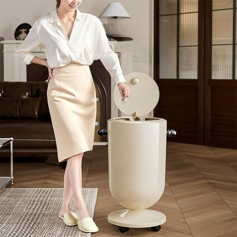 Movable Waste Bins Living Room - Food Storage With Wheels 리뷰 및 가격