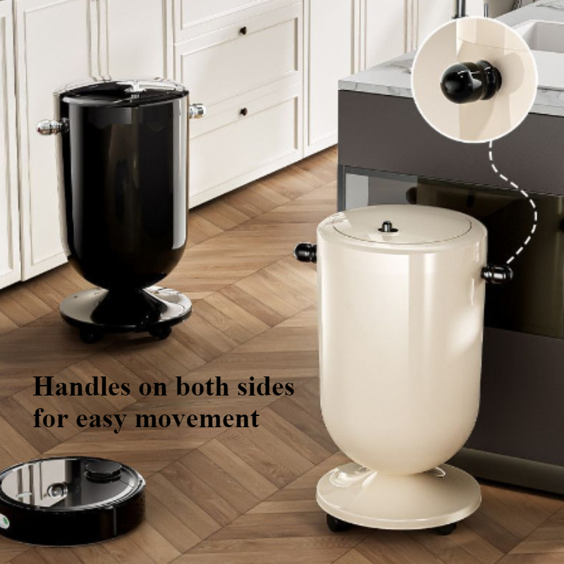 Movable Waste Bins Living Room - Food Storage With Wheels 리뷰 및 가격