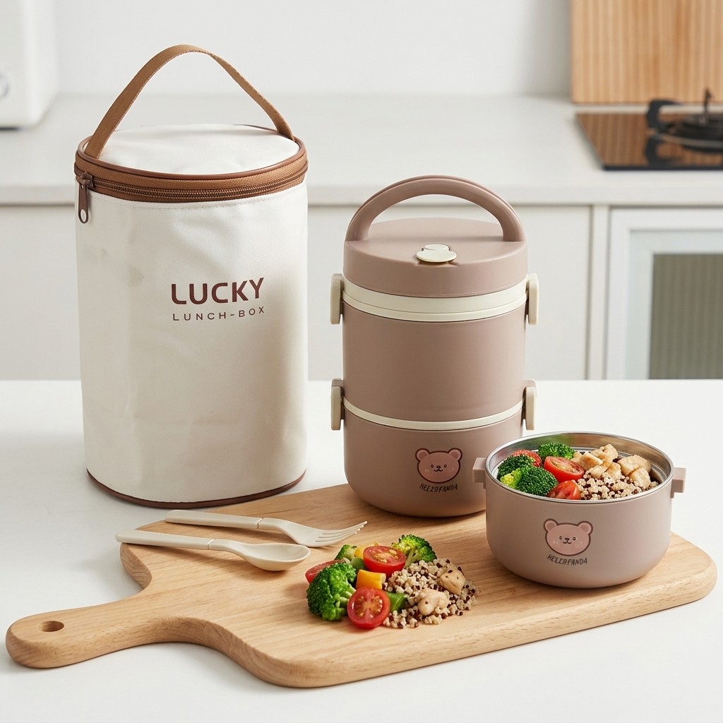 Microwavable 304 Stainless Ste - Food Storage Jar Set 리뷰 및 가격