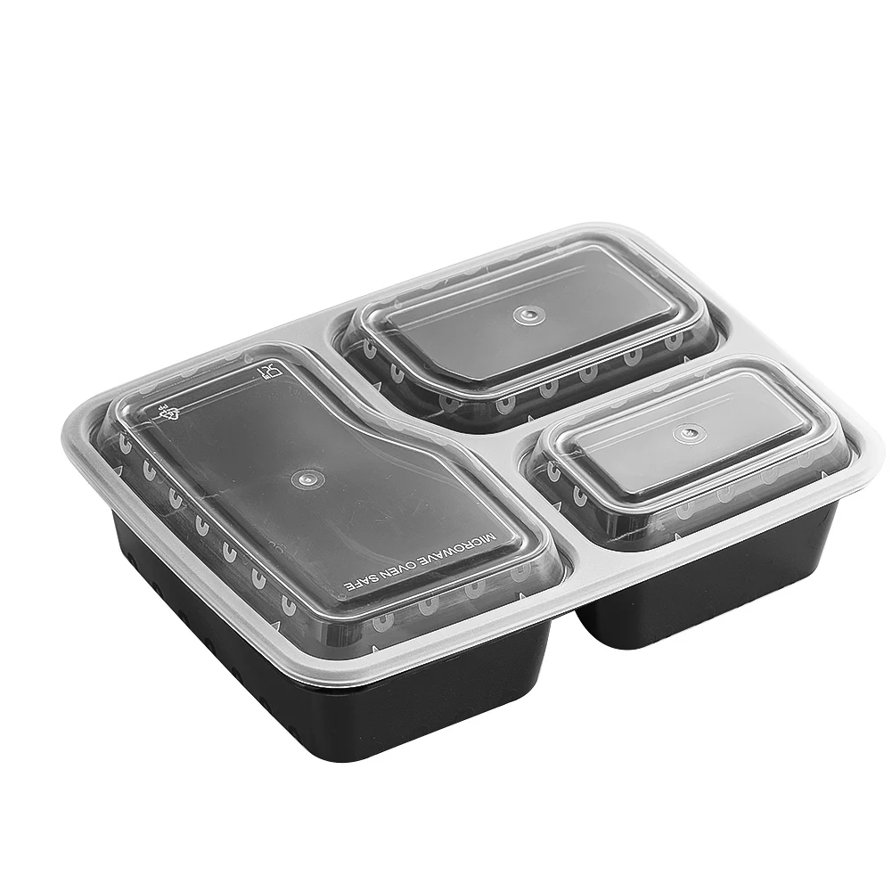 7 Pack 3 Compartment Meal Prep - Food Storage Prep Containers 리뷰 및 가격