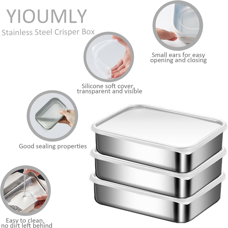 Stainless Steel Containers for - Food Storage Safe 리뷰 및 가격