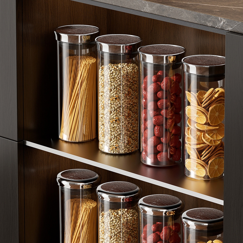 UFORU Clear Airtight Food Stor - Food Storage Jar Set 리뷰 및 가격