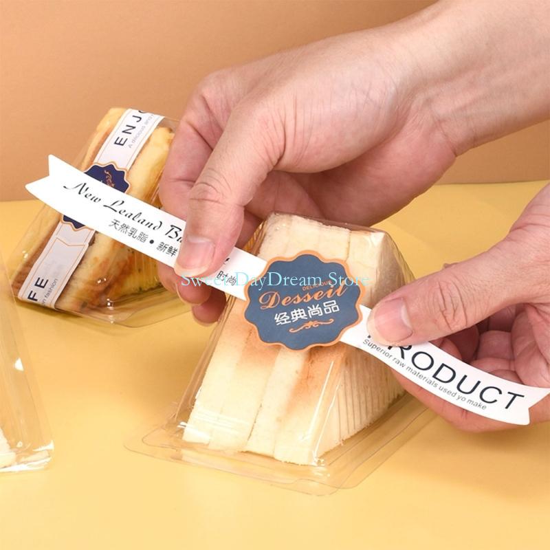 Y88C Pack of 100 PET Sandwich  - Food Storage Safe 리뷰 및 가격