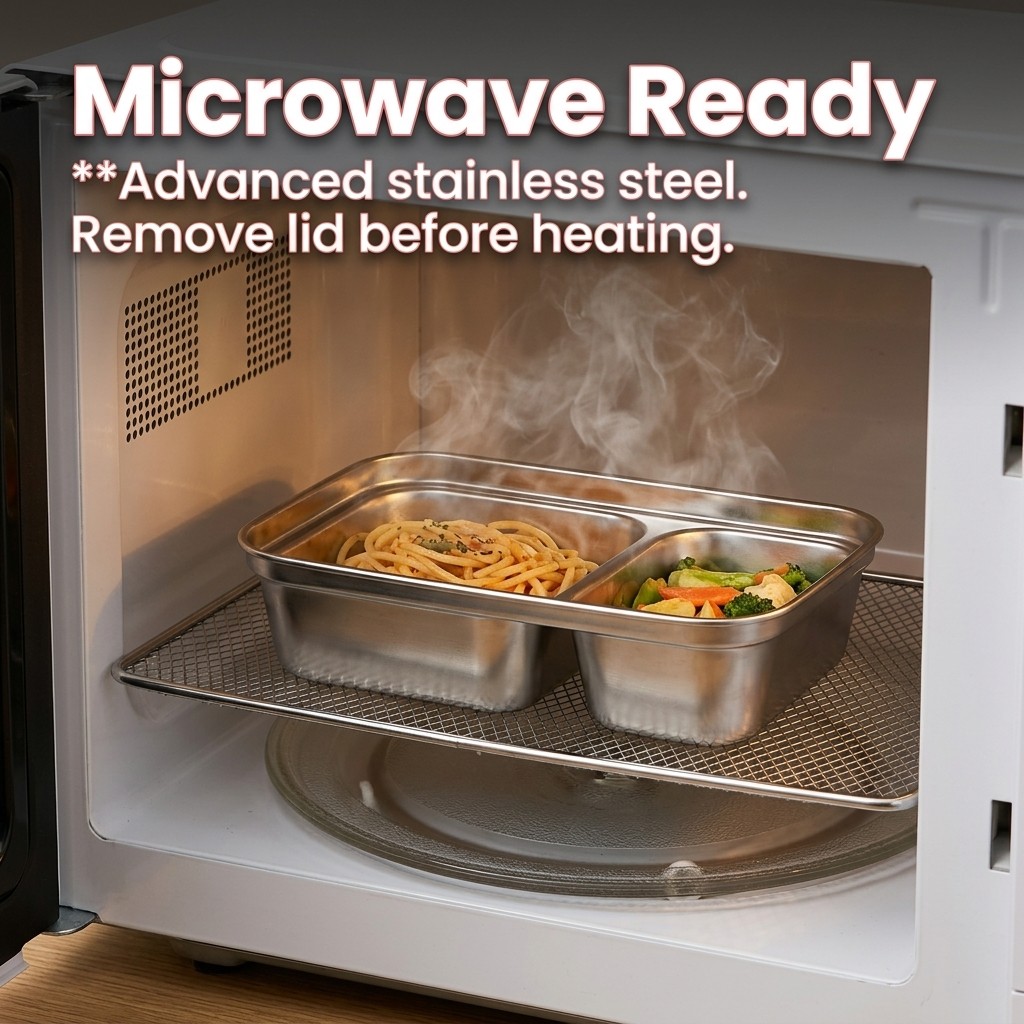 Microwave Safe 304 Stainless S - Food Storage Jar Set 리뷰 및 가격