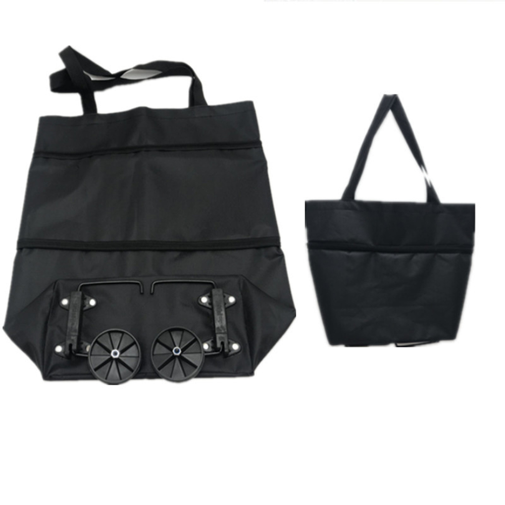 Folding Shopping Pull Cart Tro - Food Storage With Wheels 리뷰 및 가격