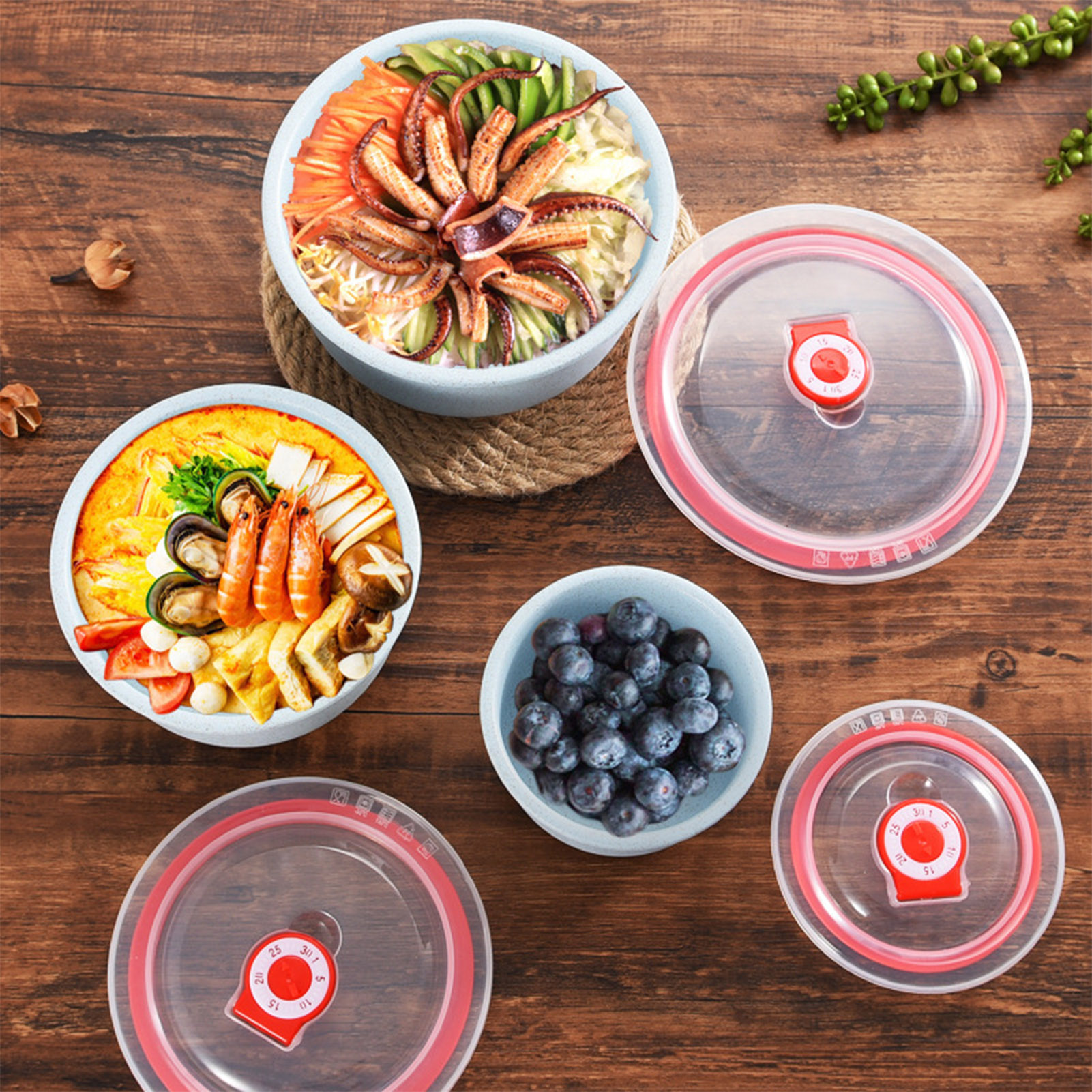 3pcs Food Storage Containers B - Food Storage Prep Containers 리뷰 및 가격