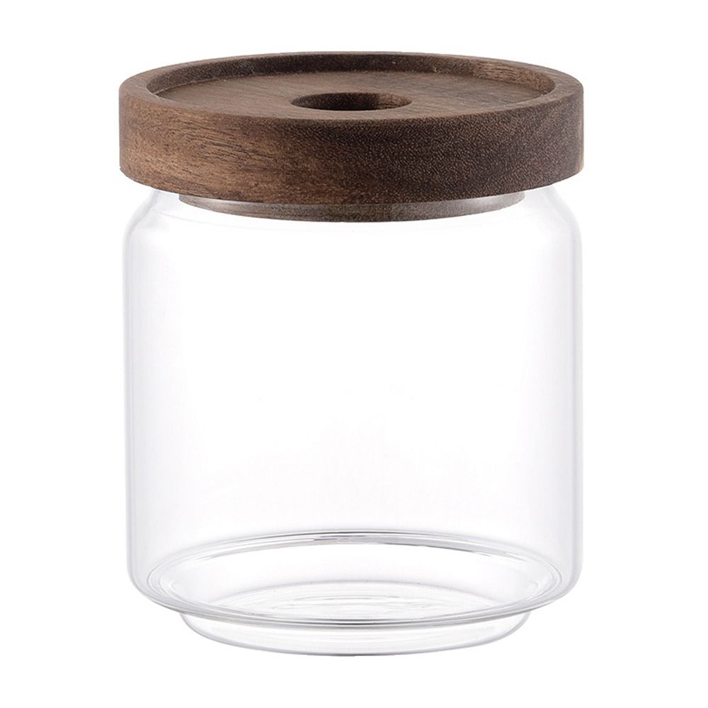 Multi-Use Wooden Lid Glass Foo - Food Storage Glass Round 리뷰 및 가격