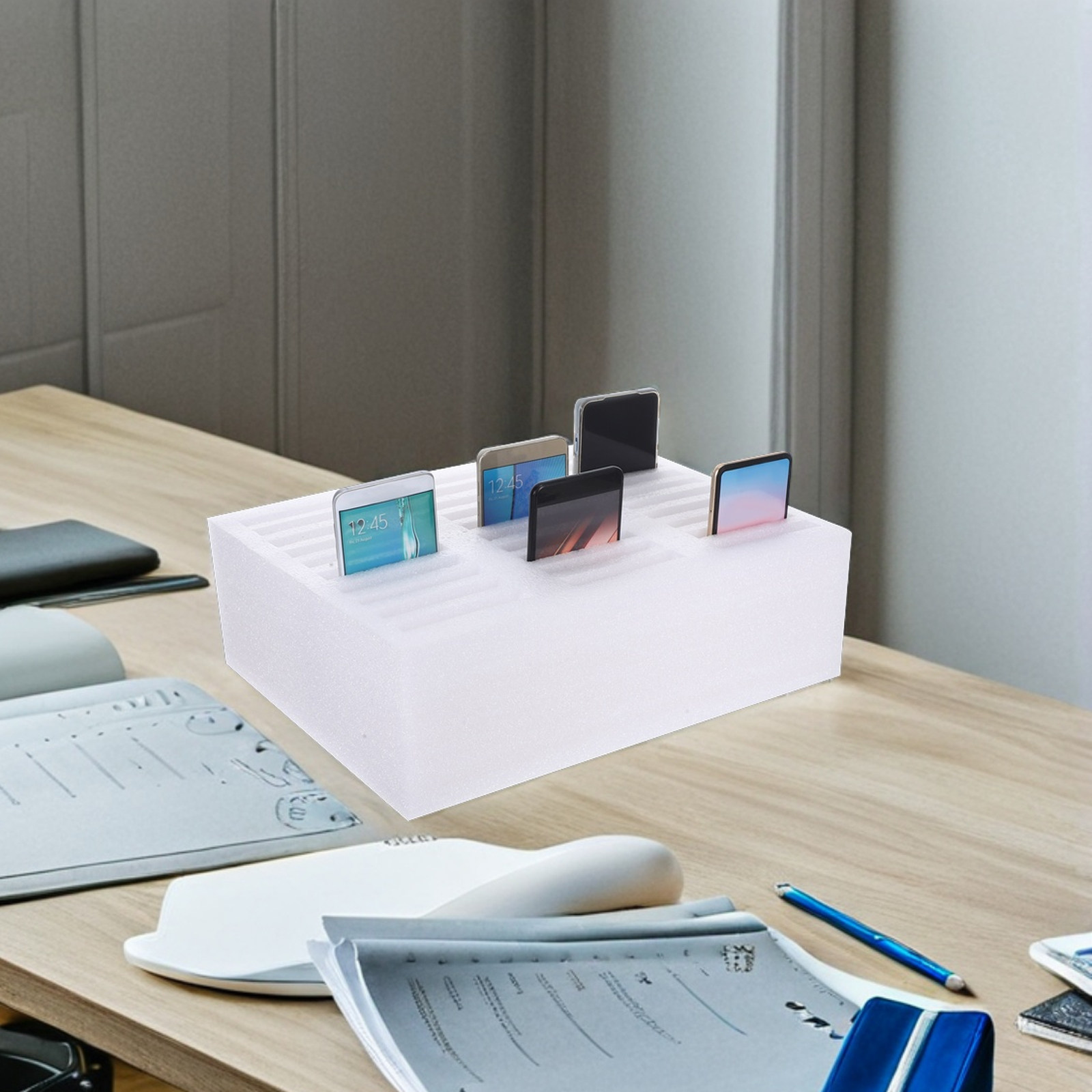 30 Grid Foam Phone Storage Box - Food Storage In Room 리뷰 및 가격