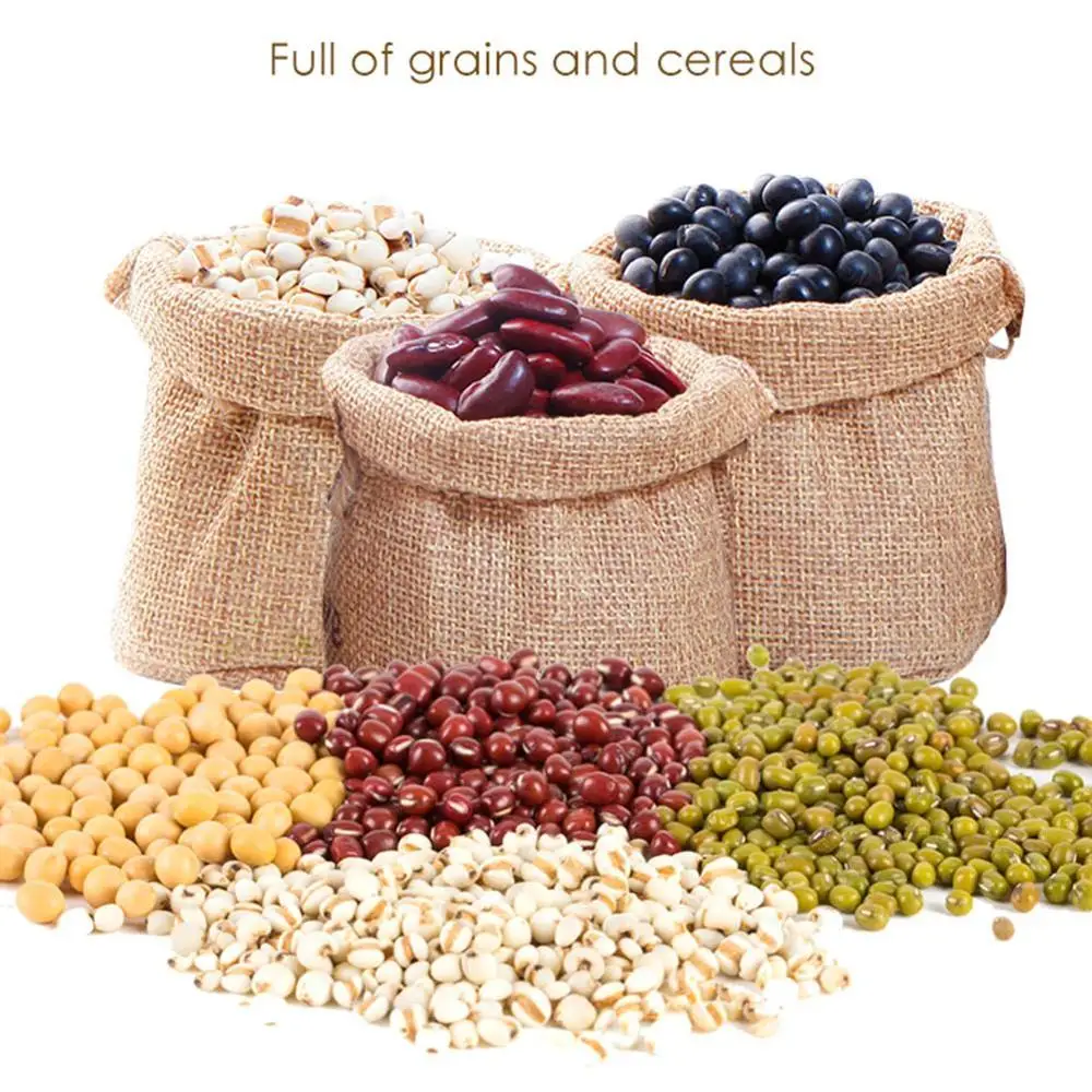 Natural Burlap Sack Jute Potat - Food Storage In Roots 리뷰 및 가격