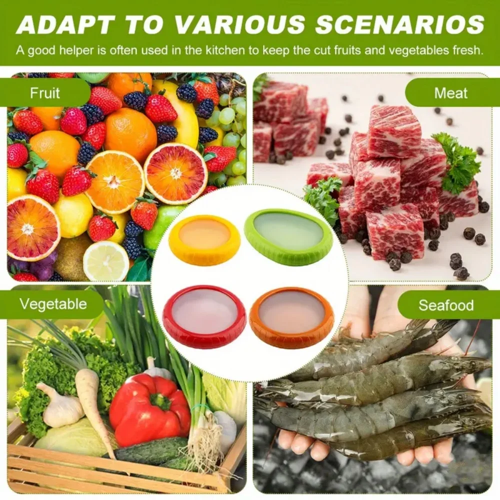 Silicone Fruit and Vegetable F - Food Storage System 리뷰 및 가격