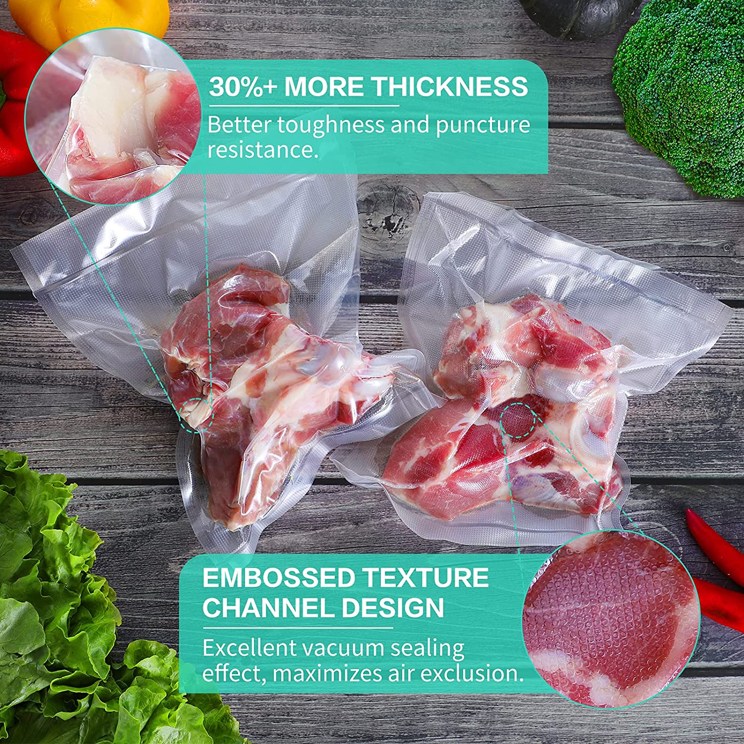 Kitchen Bags For Vacuum Food V - Food Storage Vacuum Seal 리뷰 및 가격