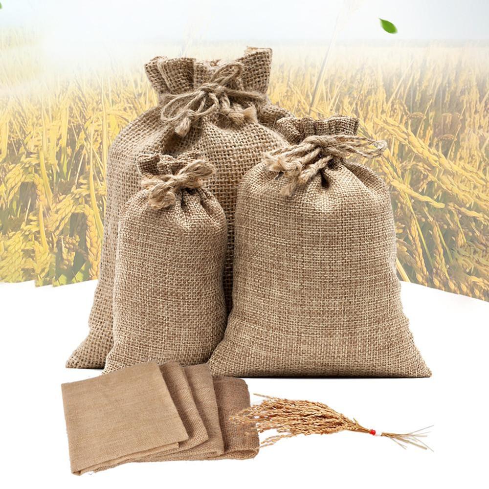 Burlap Potato Sacks Jute Potat - Food Storage In Roots 리뷰 및 가격