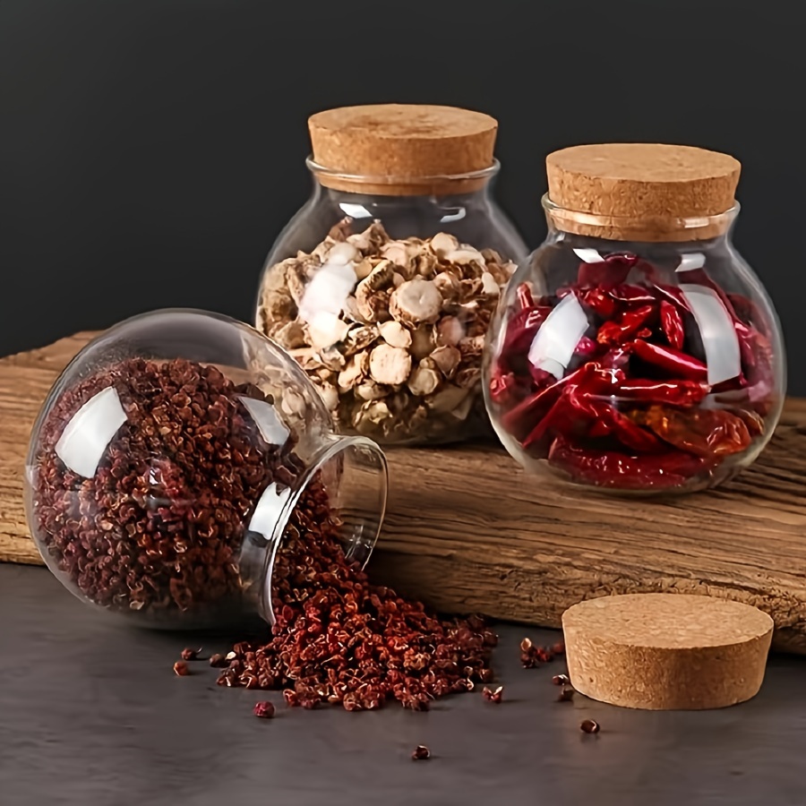 500ML Clear Glass Storage Cani - Food Storage Glass Round 리뷰 및 가격