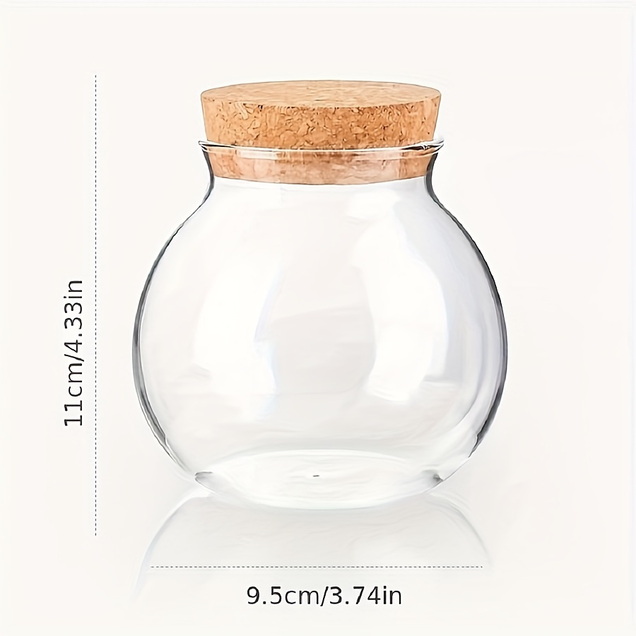 500ML Clear Glass Storage Cani - Food Storage Glass Round 리뷰 및 가격