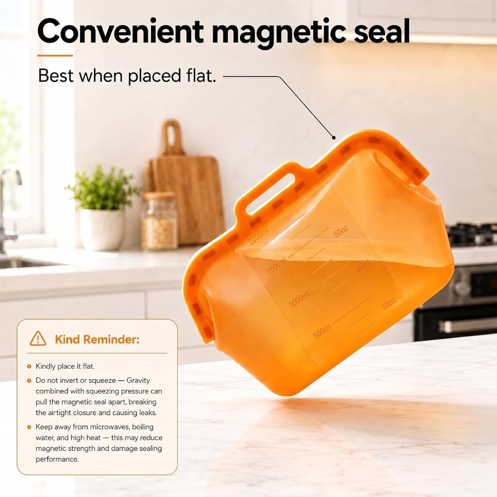 Reusable Silicone Food Storage - Food Storage Safe 리뷰 및 가격