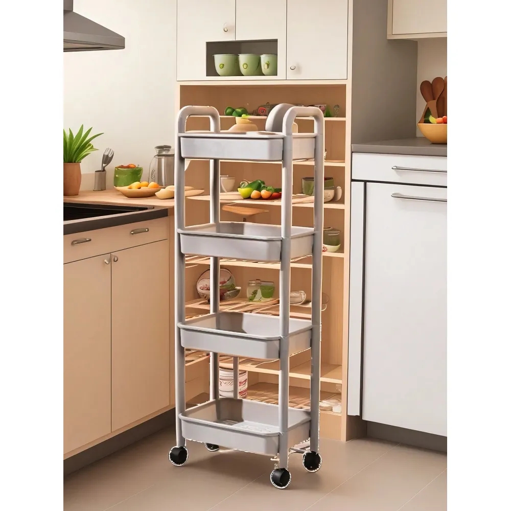 Multifunctional Kitchen Storag - Food Storage With Wheels 리뷰 및 가격
