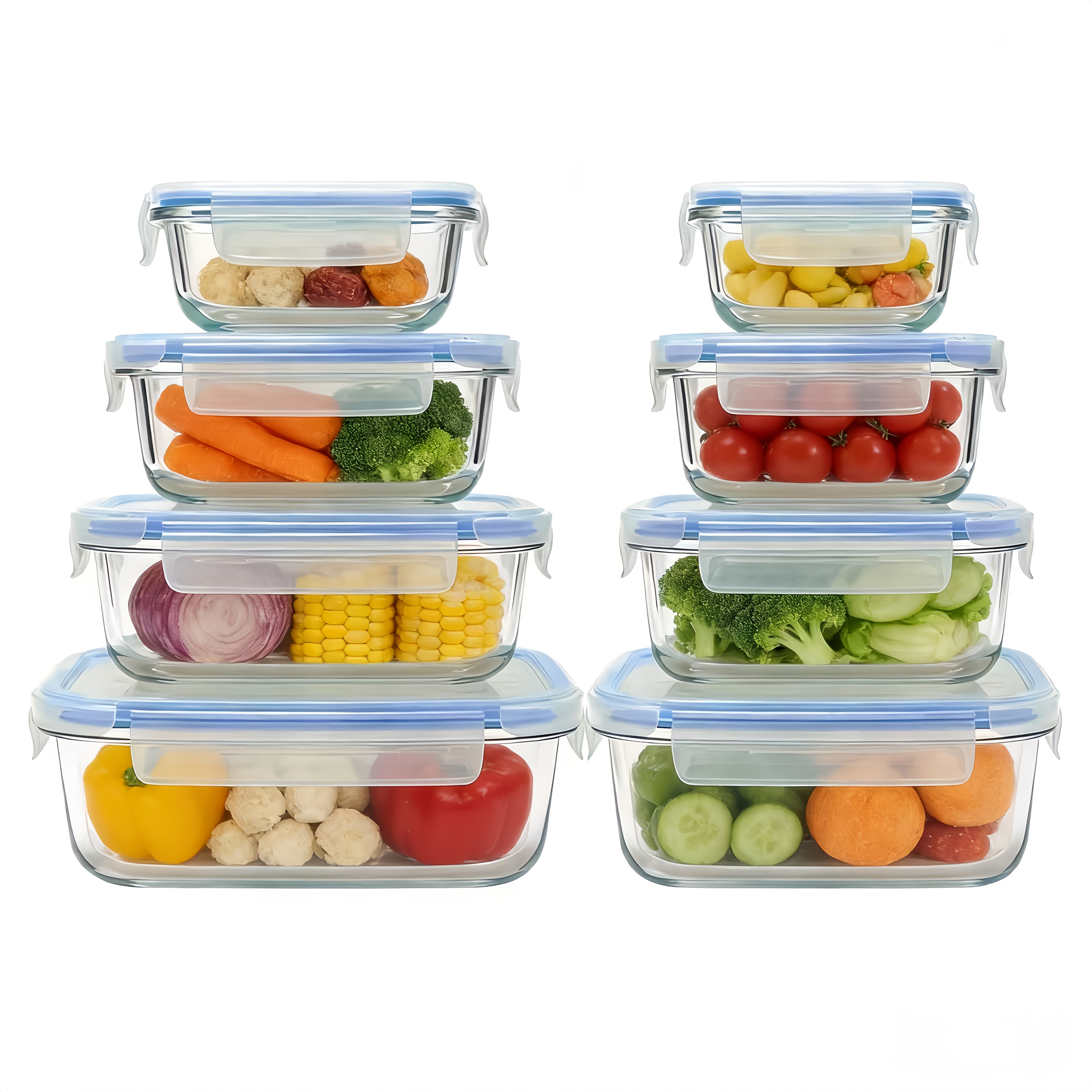 Premium Glass Food Storage Con - Food Storage Prep Containers 리뷰 및 가격