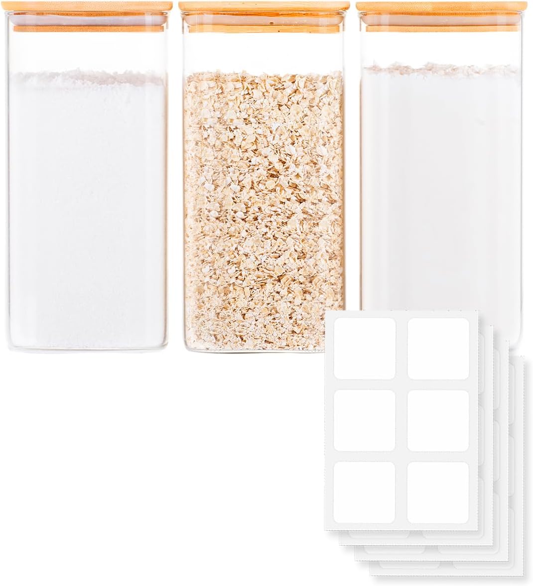 Glass Food Storage Jars with A - Food Storage Jar Glass 리뷰 및 가격