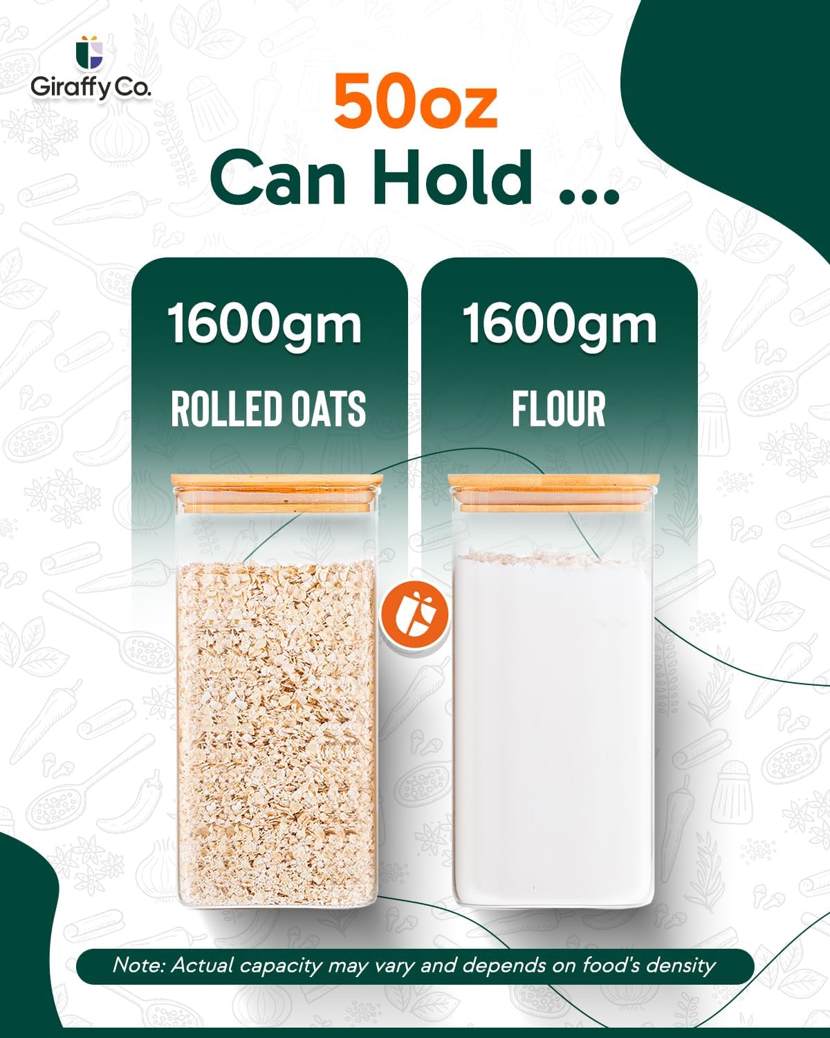 Glass Food Storage Jars with A - Food Storage Jar Glass 리뷰 및 가격