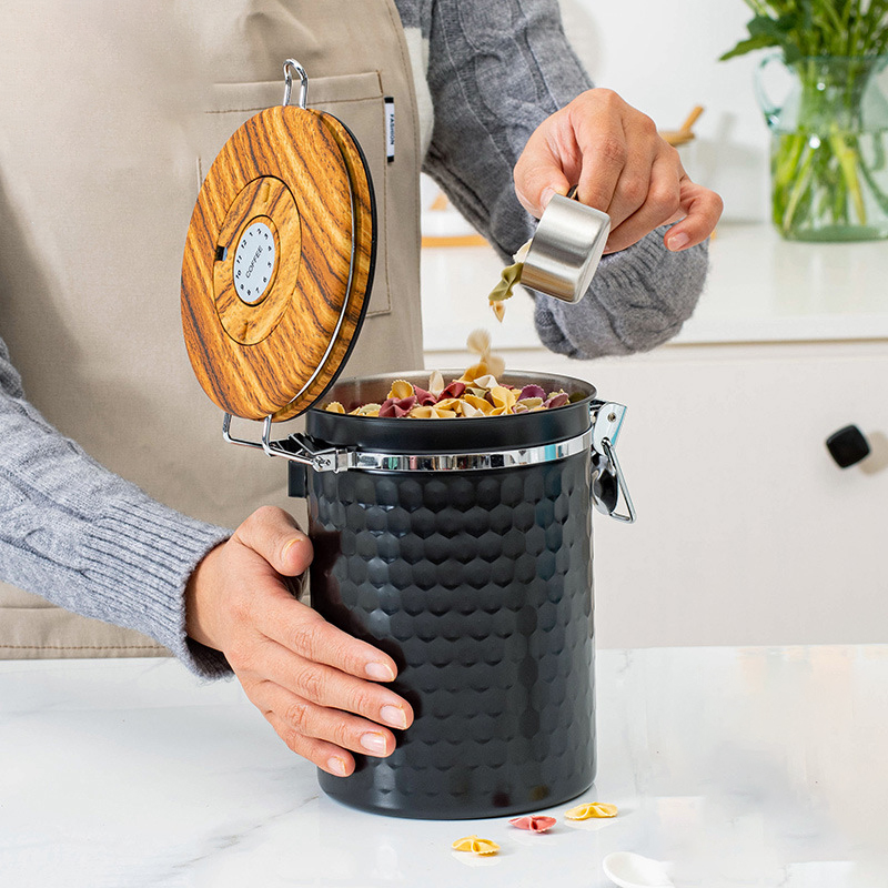 Kitchen Stainless Steel Coffee - Food Storage Stainless Steel Containers 리뷰 및 가격
