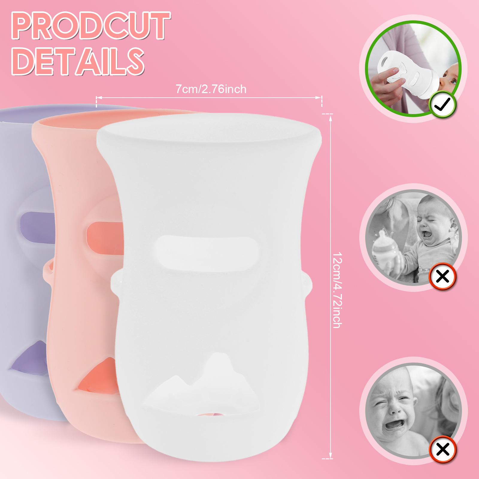 Silicone Sleeves Silicone Baby - Food Storage Keep Warm 리뷰 및 가격
