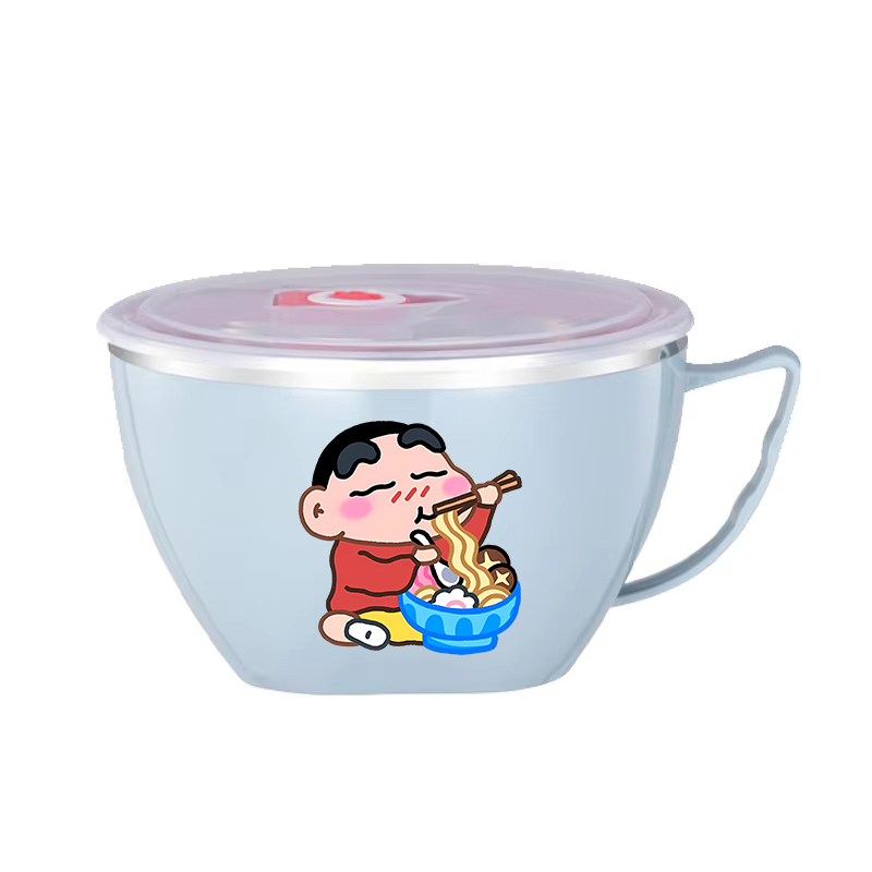 Crayon Shin-chan Noodle Bowl L - Food Storage In Room 리뷰 및 가격