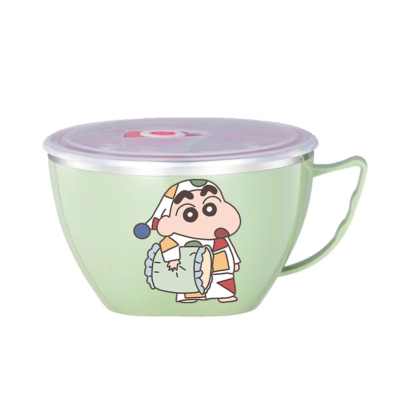 Crayon Shin-chan Noodle Bowl L - Food Storage In Room 리뷰 및 가격