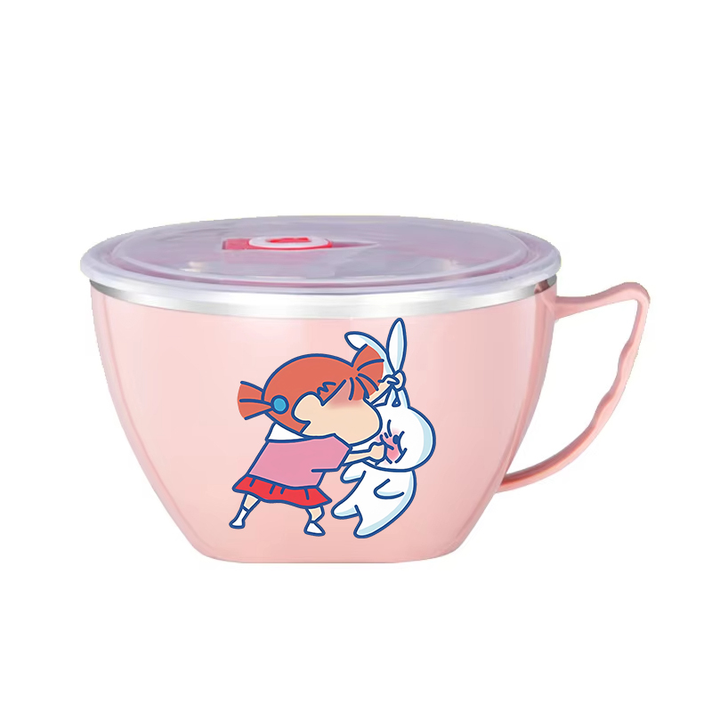 Crayon Shin-chan Noodle Bowl L - Food Storage In Room 리뷰 및 가격
