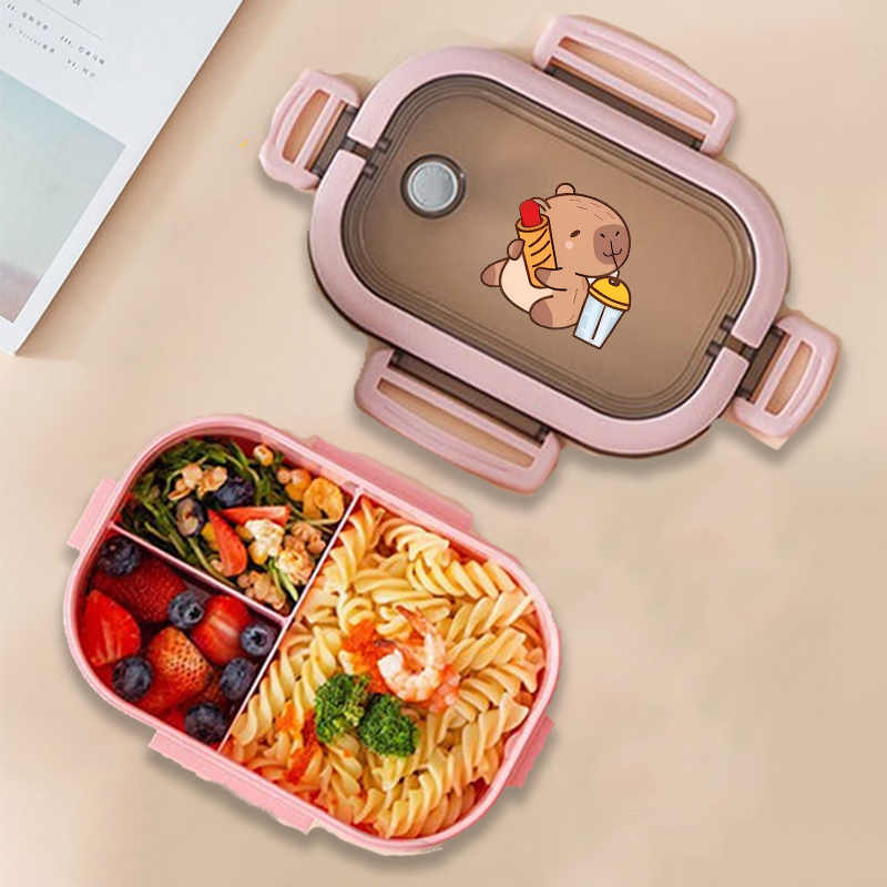 Capybara Bento Lunch Box Anime - Food Storage System 리뷰 및 가격