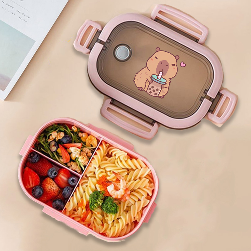 Capybara Bento Lunch Box Anime - Food Storage System 리뷰 및 가격