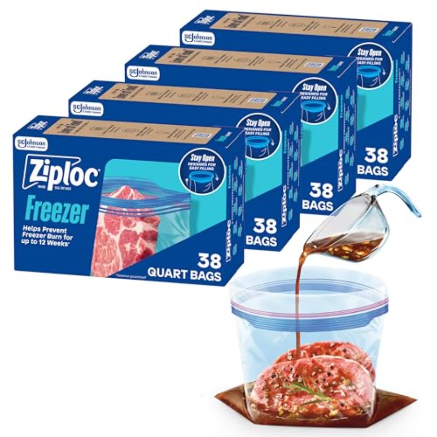 Quart Food Storage Freezer Bag - Food Storage 4 Quart 리뷰 및 가격
