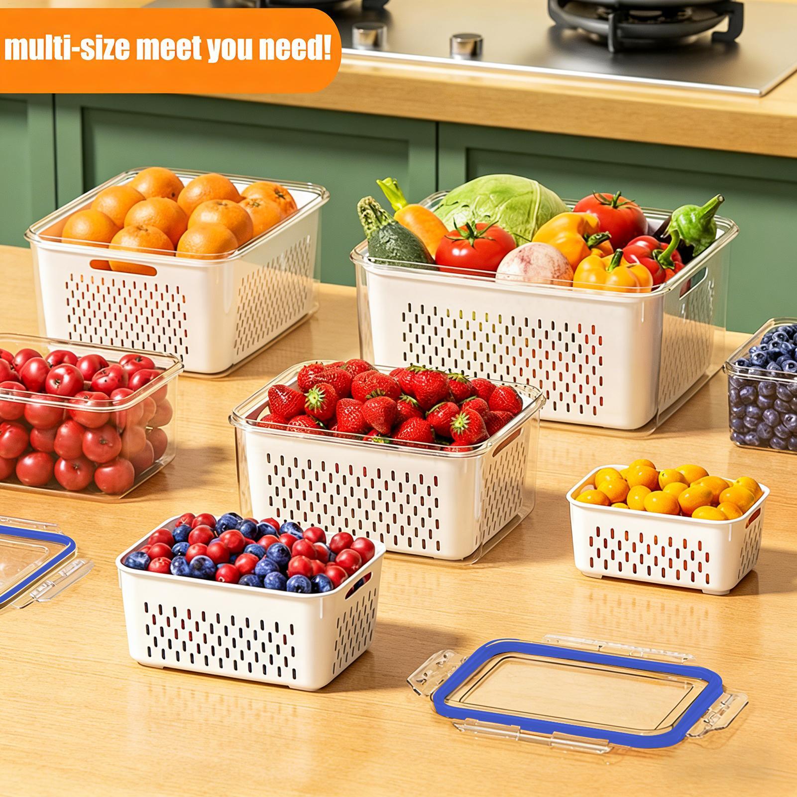 4-in-1 Leakproof Fruit Storage - Food Storage Jar Set 리뷰 및 가격