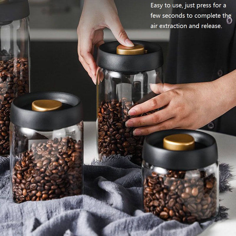 New Bean Coffee Storage Contai - Food Storage Vacuum Seal 리뷰 및 가격